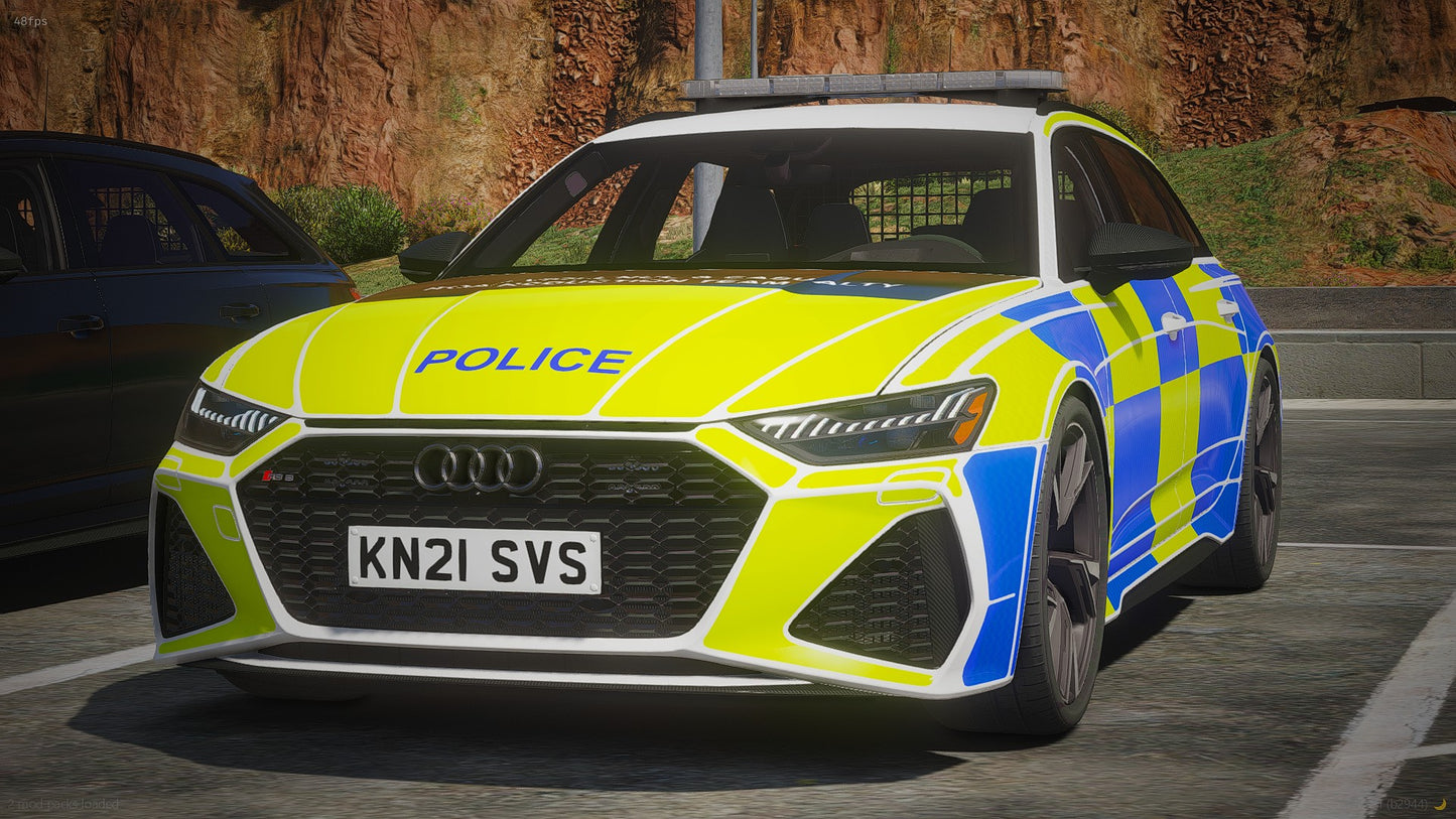 Marked Traffic Audi RS6 Avant 2021