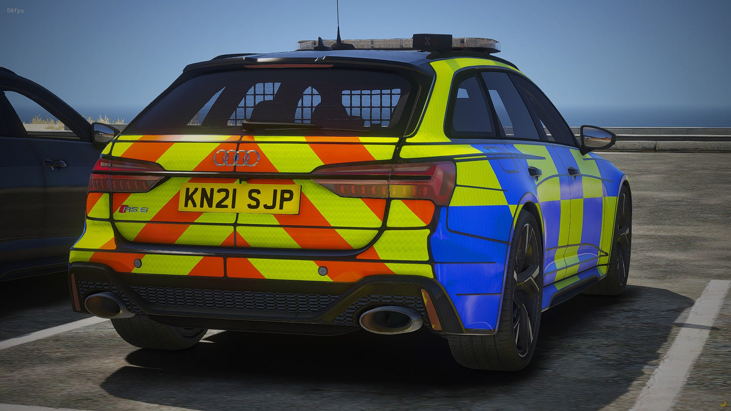 Marked Traffic Audi RS6 Avant 2021