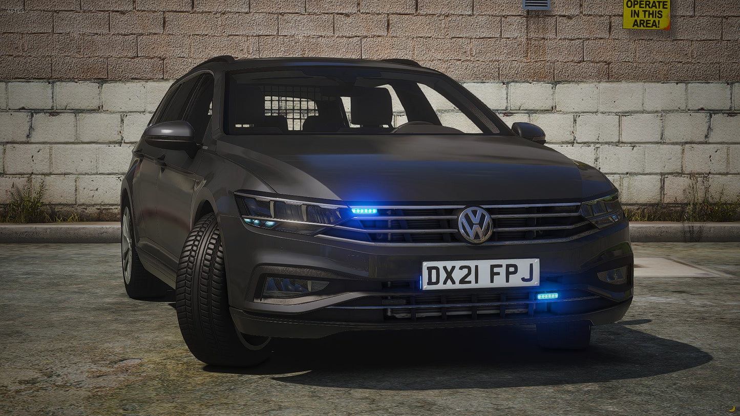 Unmarked Response Volkswagen Passat 2021