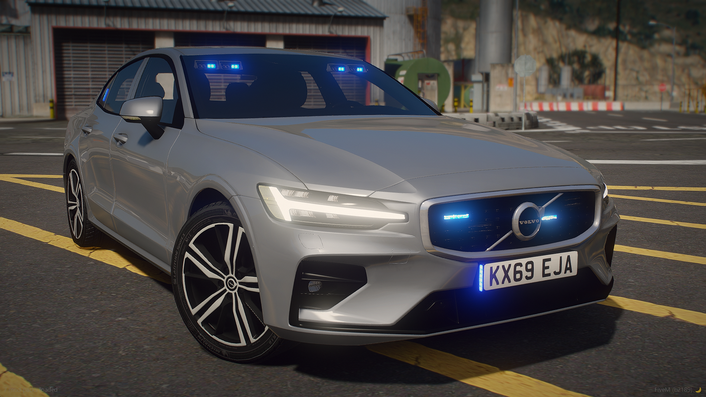 Nottinghamshire Police Unmarked Volvo S60