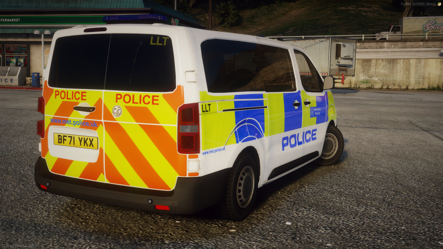 Metropolitan Police Vauxhall Vivaro