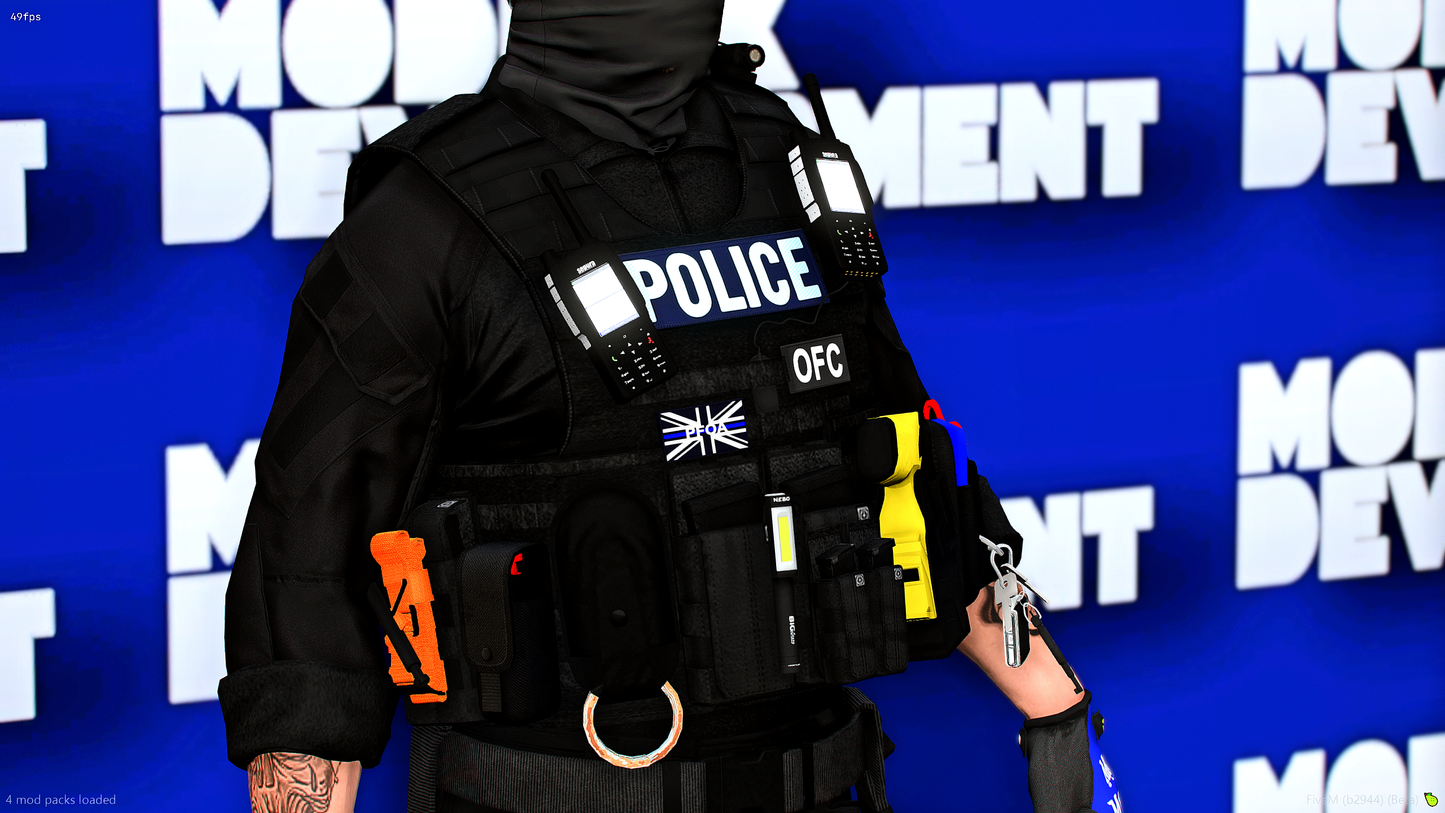 Met Police Firearms Vest Pack