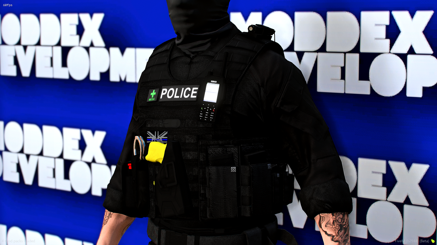 Met Police Firearms Vest Pack