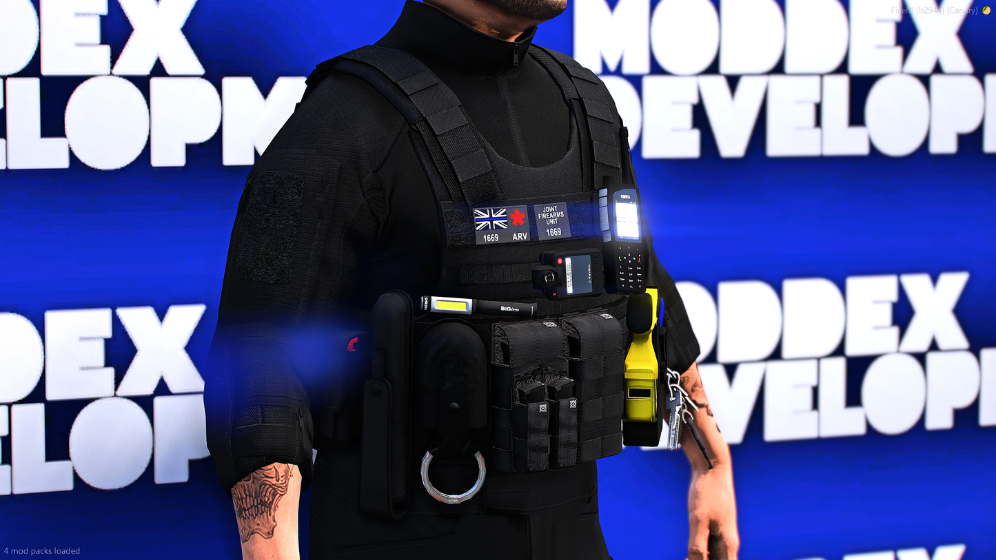 South Wales Police Firearms Vest's