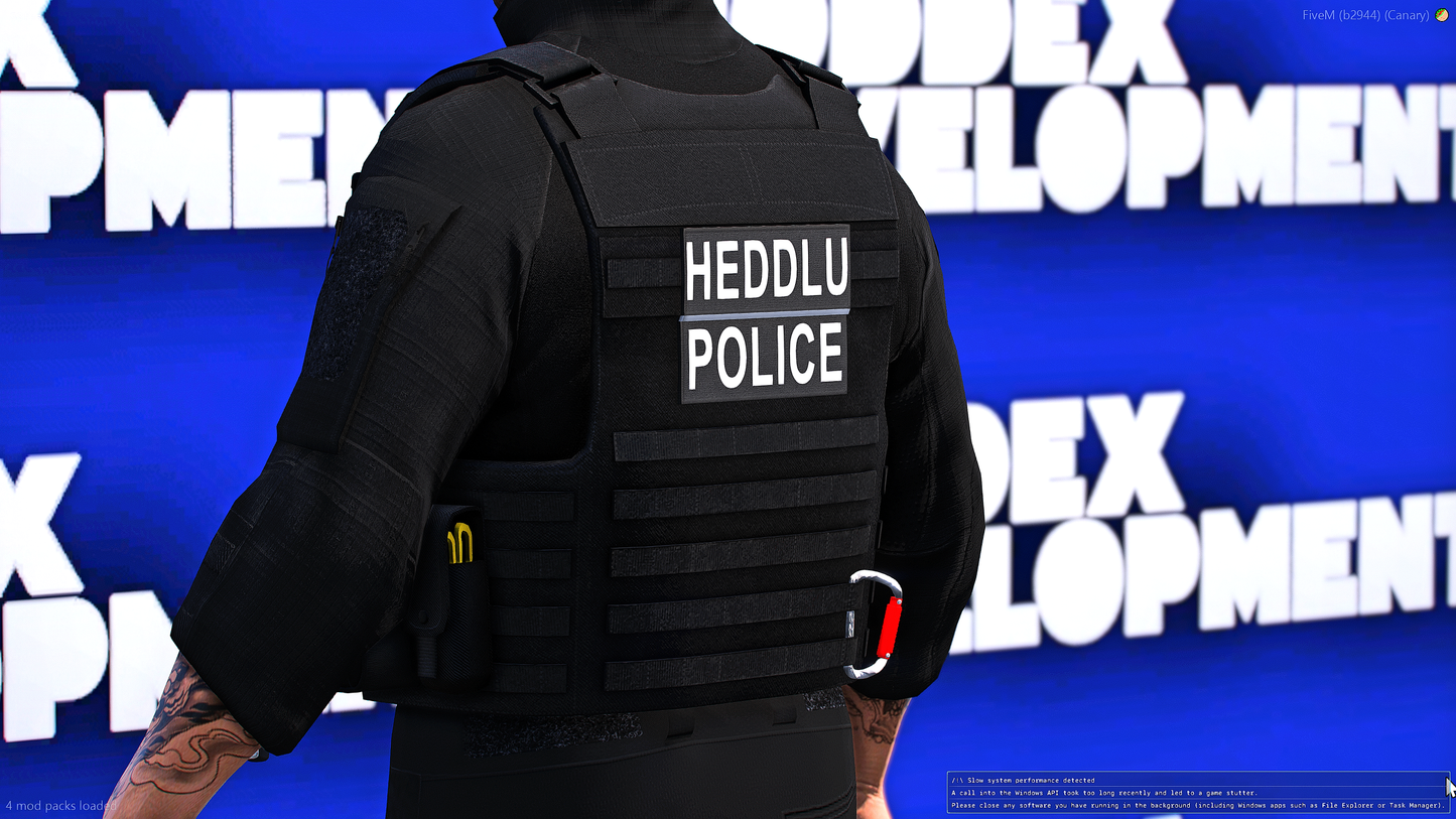 South Wales Police Firearms Vest's