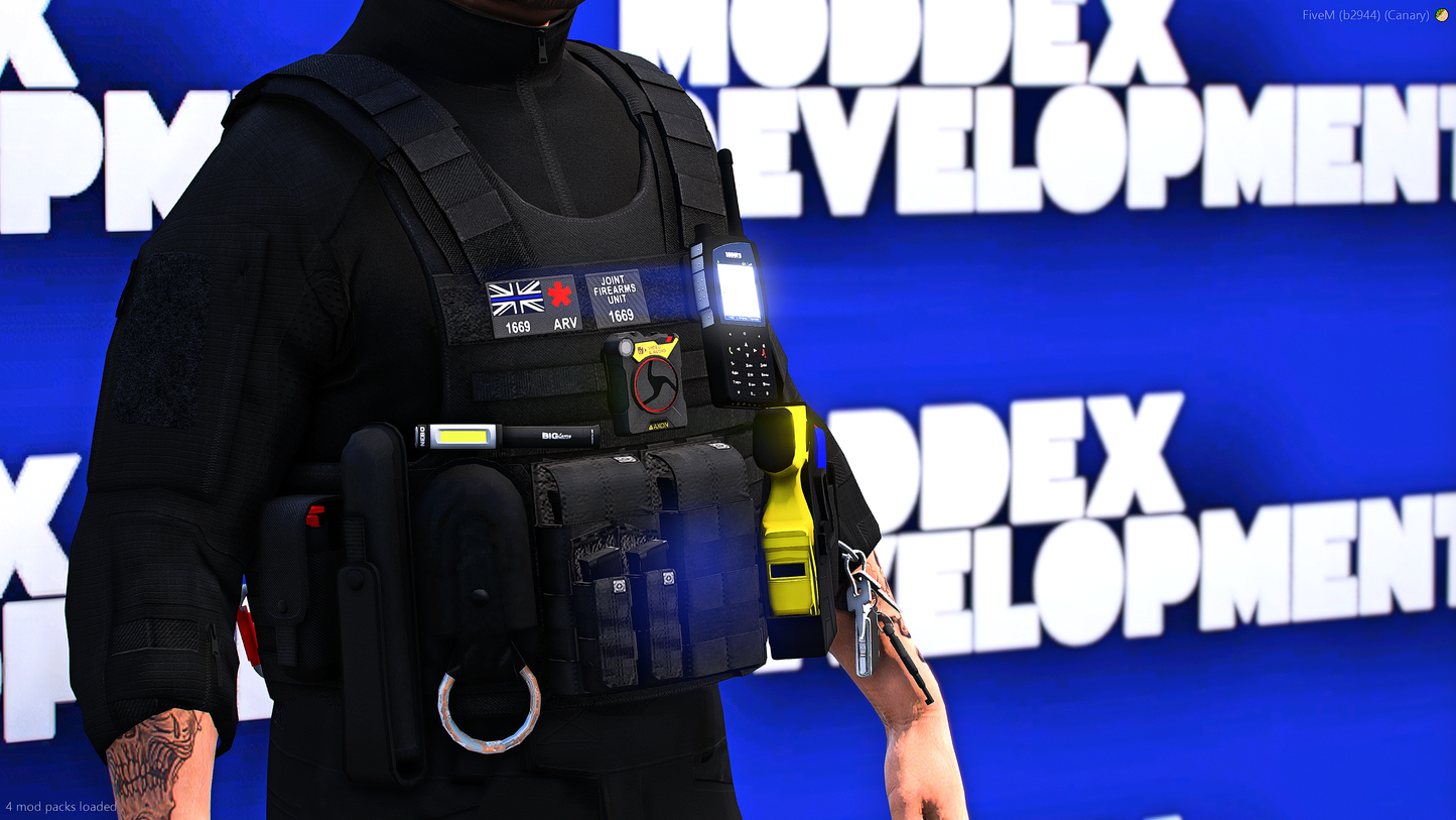 South Wales Police Firearms Vest's