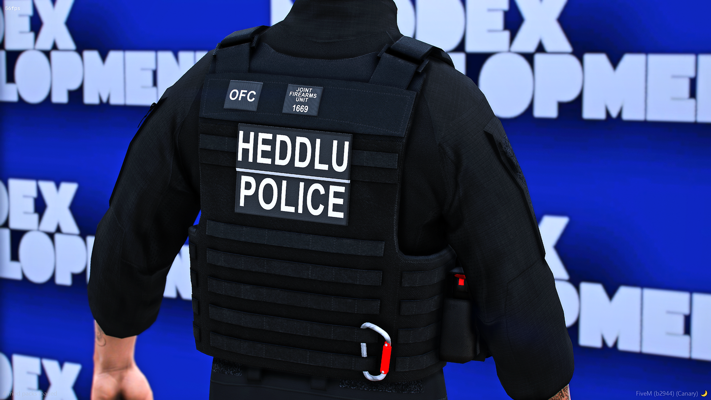 South Wales Police Firearms Vest's