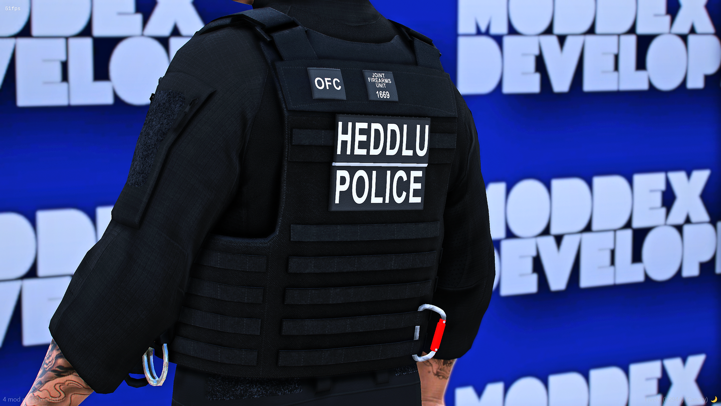 South Wales Police Firearms Vest's