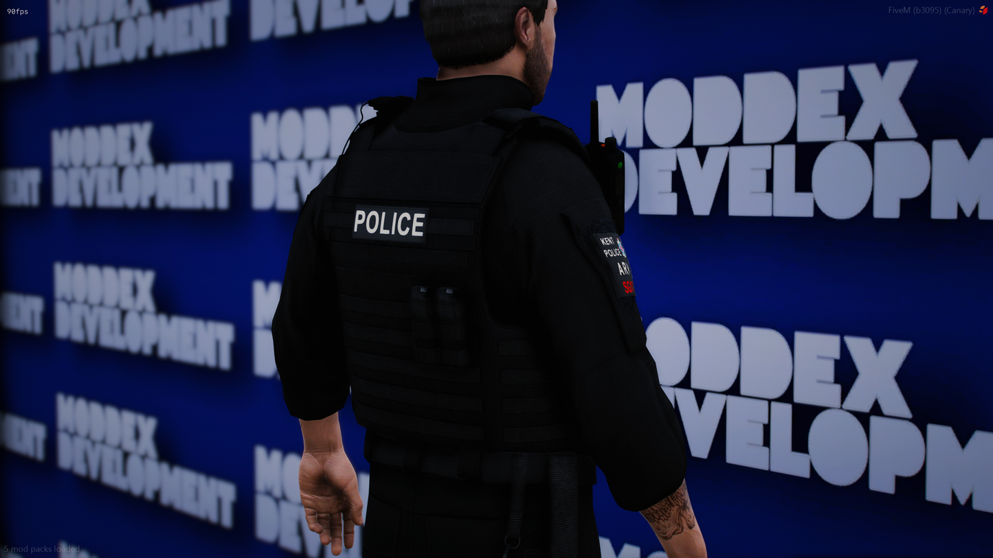 Kent Police Firearms Vest