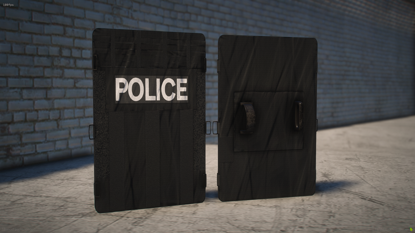 Ballistic Shield Prop