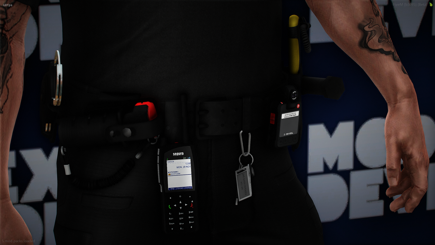 Marine Police Belt Pack