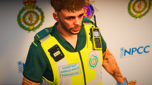 Ambulance Service Hivis Stab Vest
