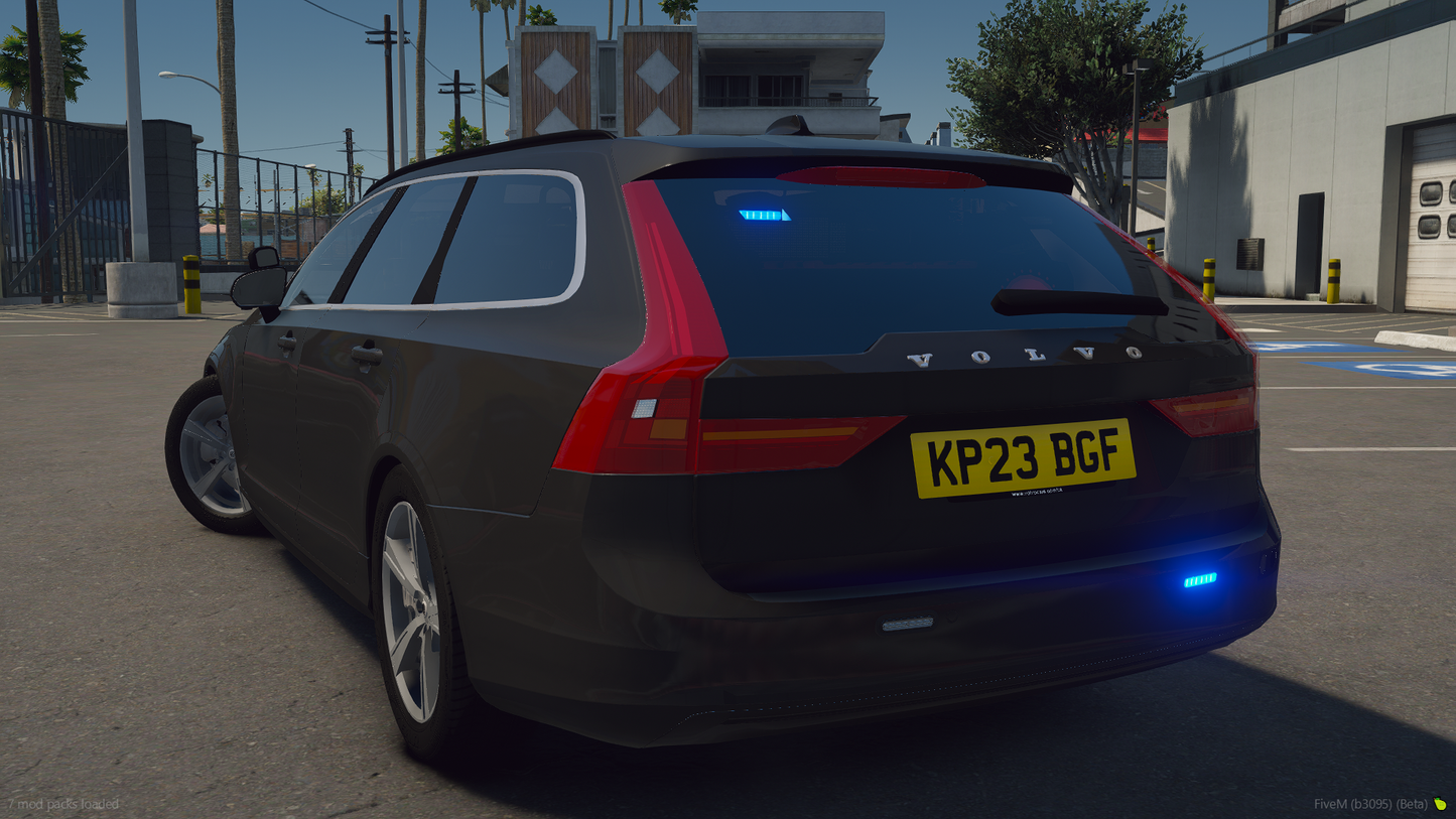 Metropolitan Police Unmarked RTPC Volvo V90 2023