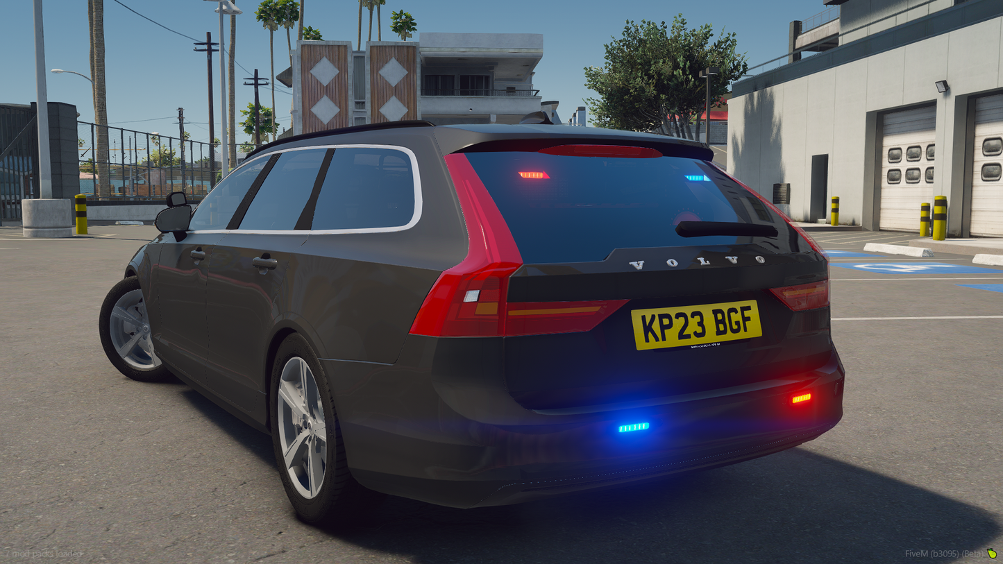 Metropolitan Police Unmarked RTPC Volvo V90 2023