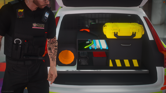 City of London Police Traffic Volvo V90 2018