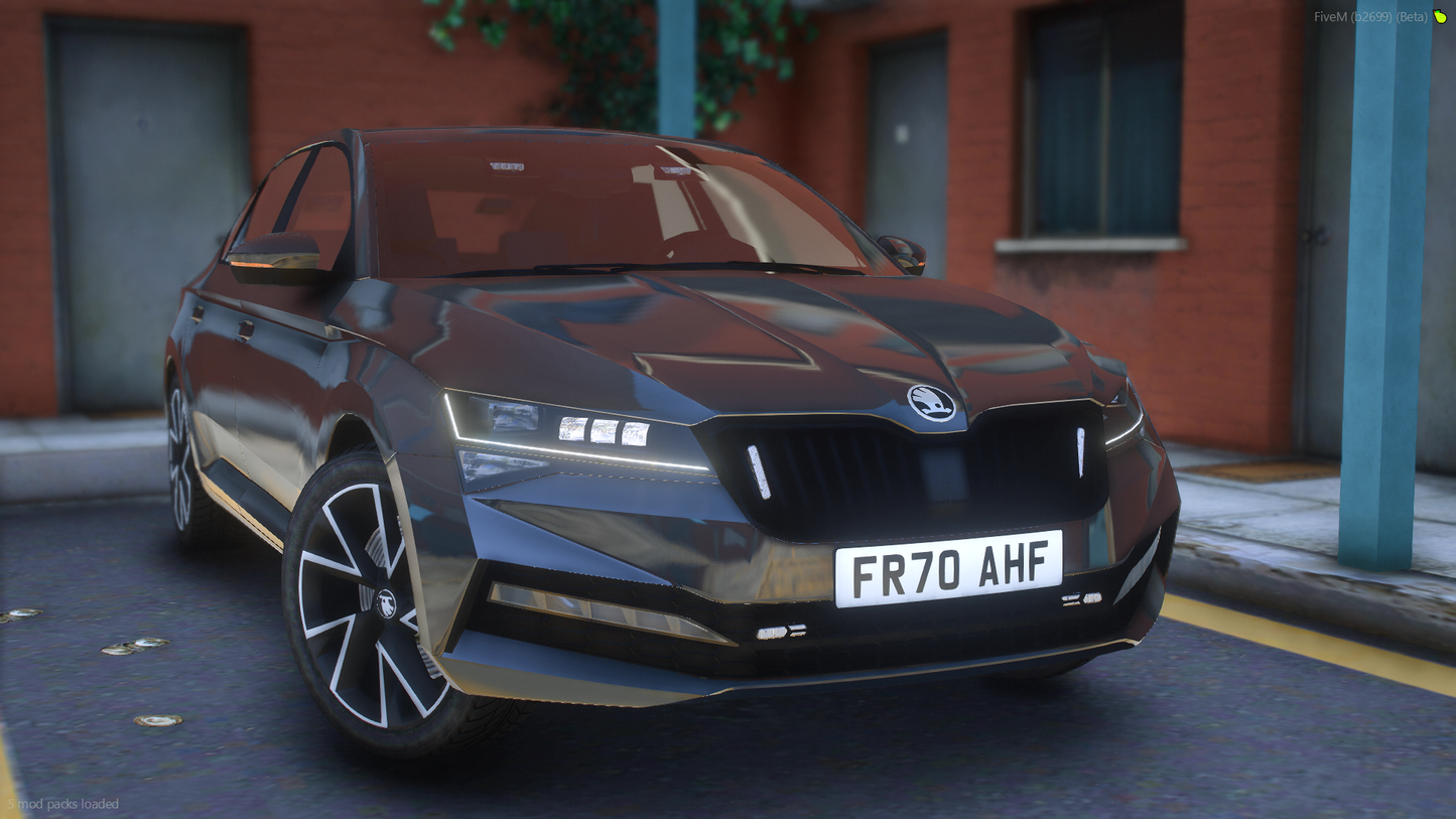 Metropolitan Police CTSFO Skoda Superb 2020