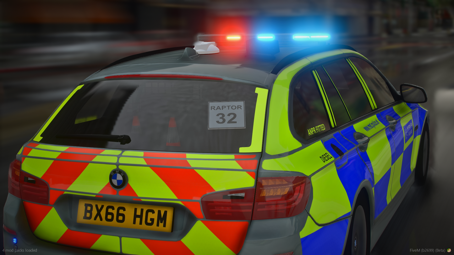 Metropolitan Police Traffic BMW 525d F11 2016