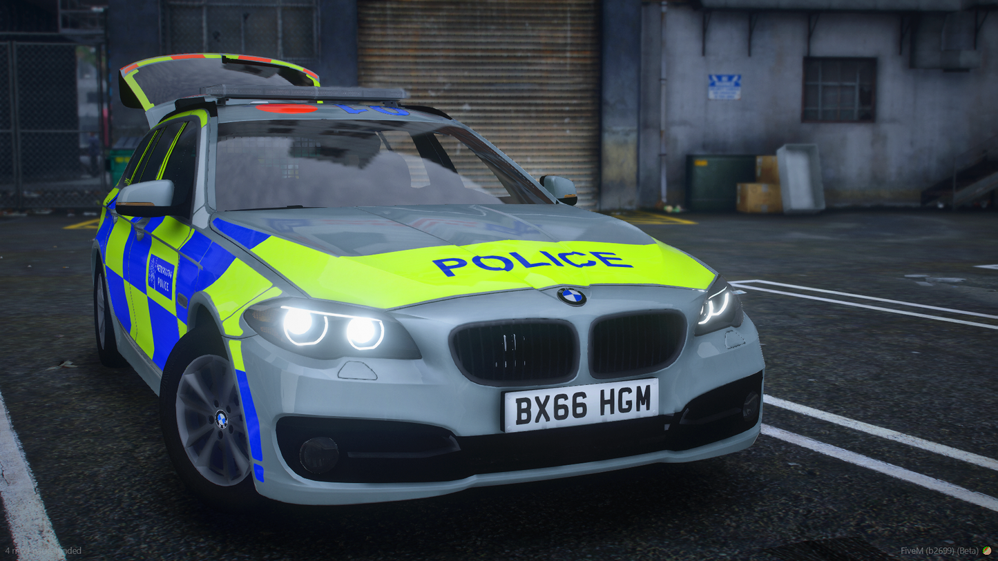 Metropolitan Police Traffic BMW 525d F11 2016