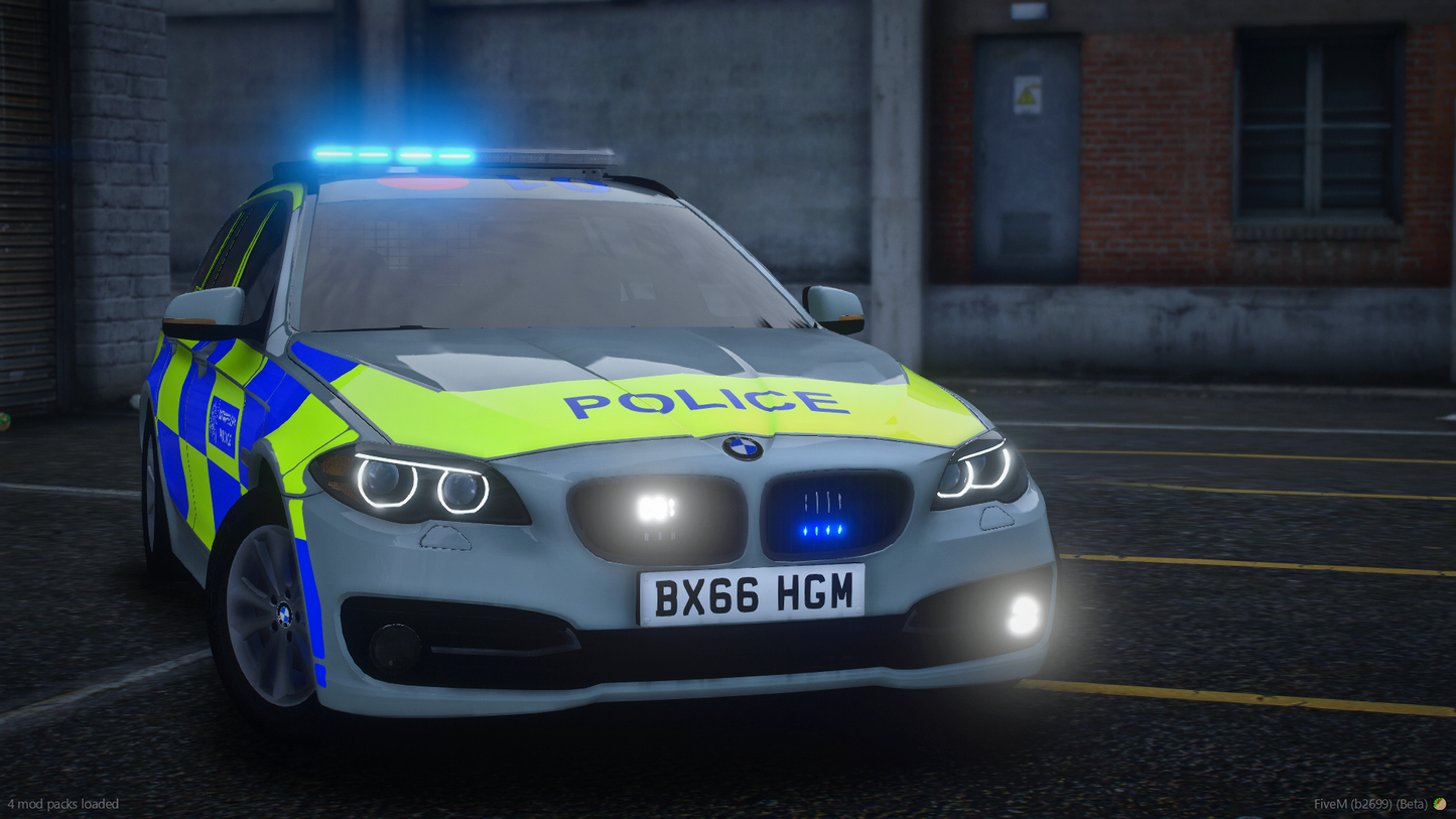 Metropolitan Police Traffic BMW 525d F11 2016