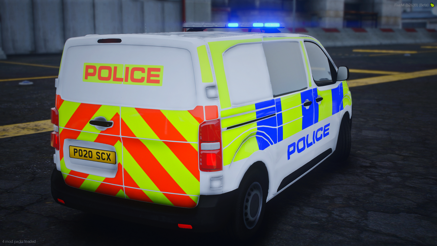 Generic Response Prisoner Transport Vehicle Pack