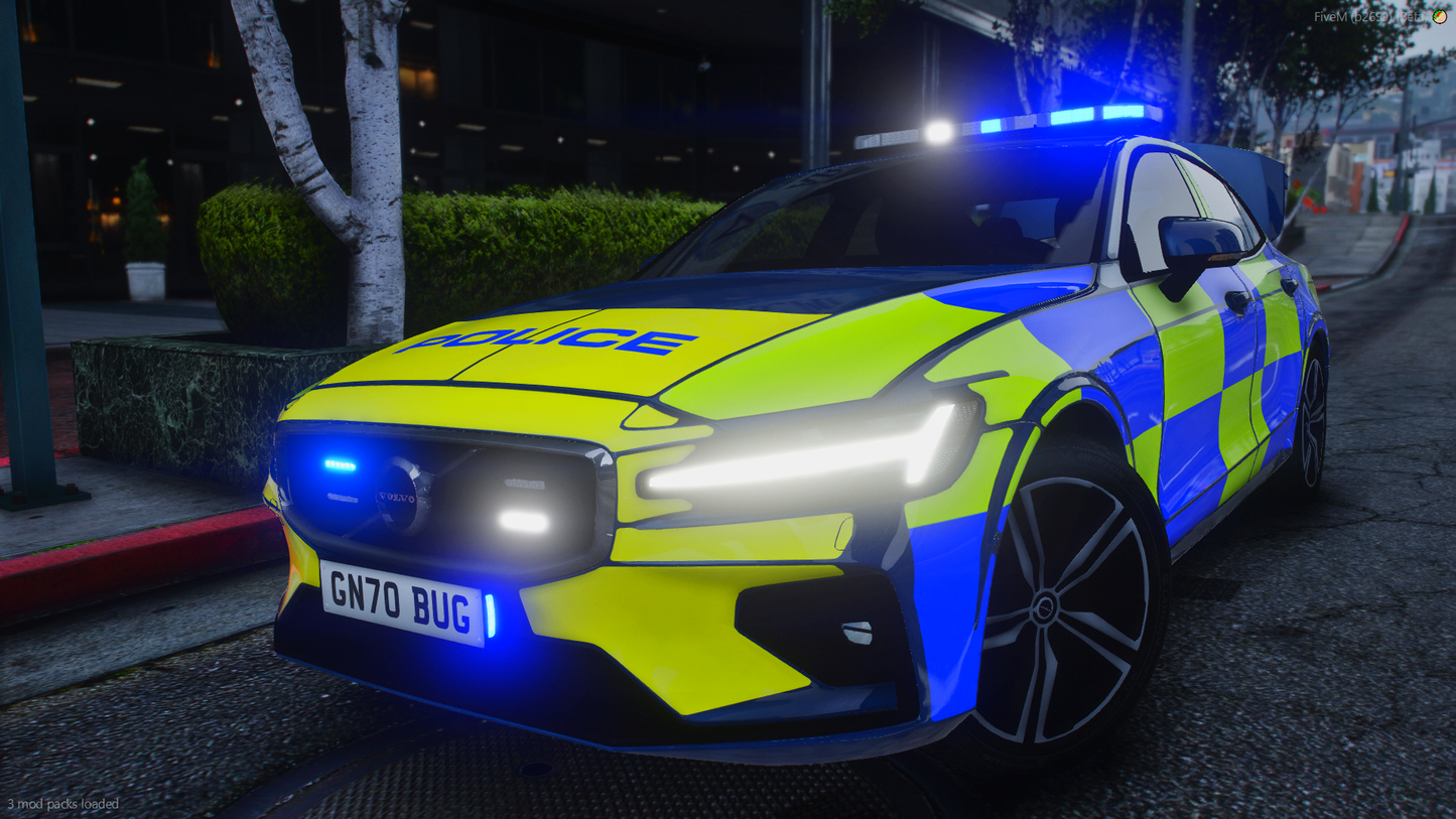 Traffic Volvo S60 2020