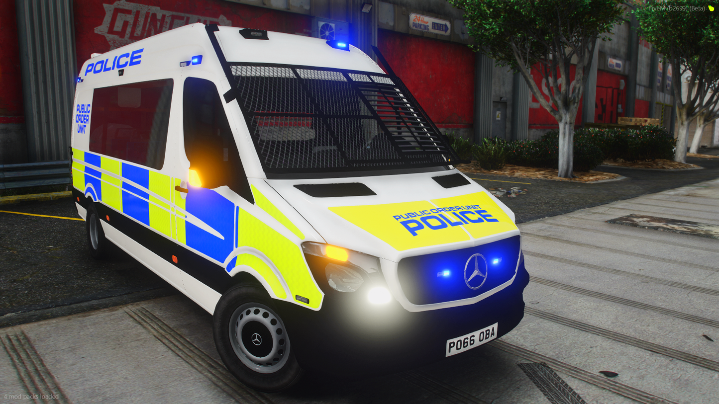 Public Order Mercedes-Benz Sprinter 2016