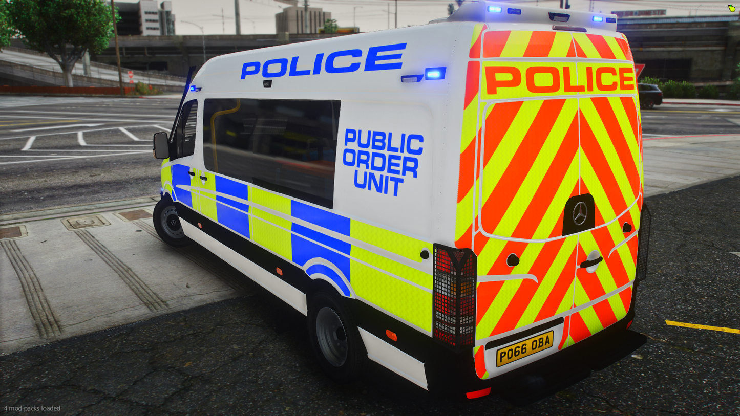 Public Order Mercedes-Benz Sprinter 2016