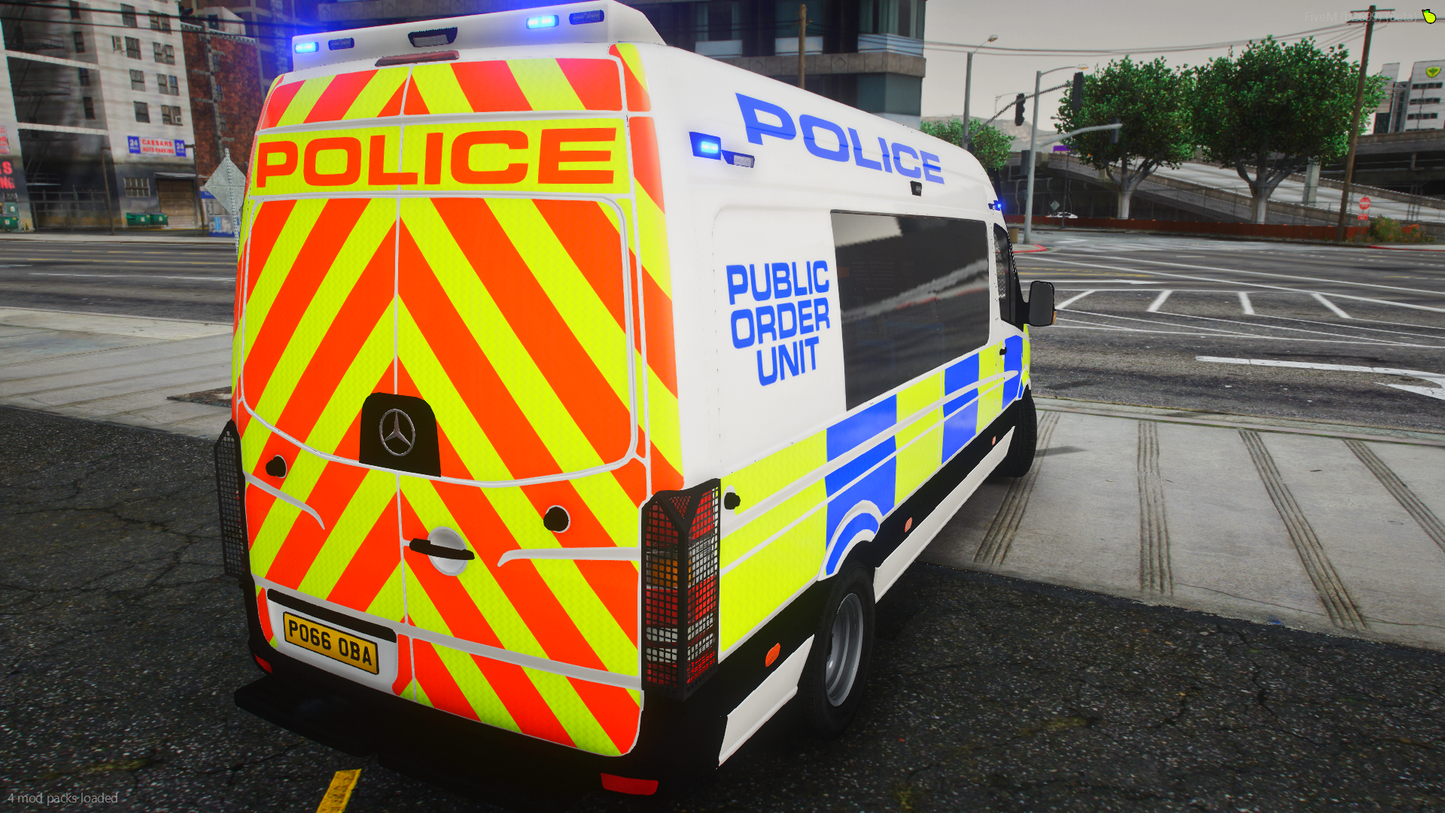 Public Order Mercedes-Benz Sprinter 2016
