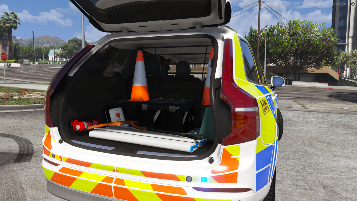 Traffic Volvo XC90 2022