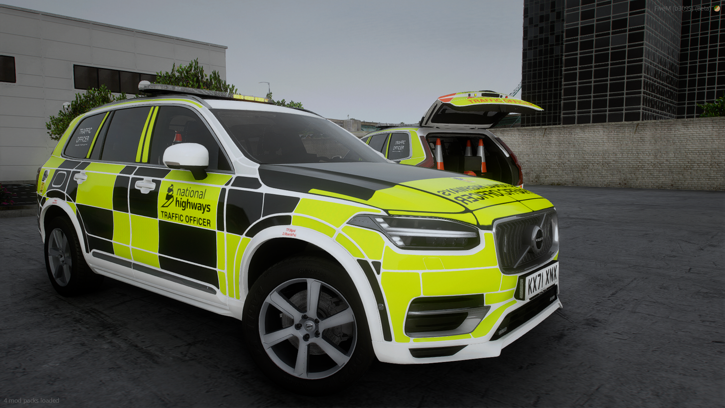 National Highways Volvo XC90 2021