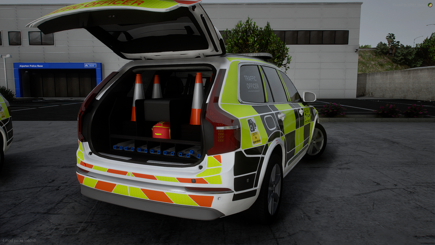 National Highways Volvo XC90 2021