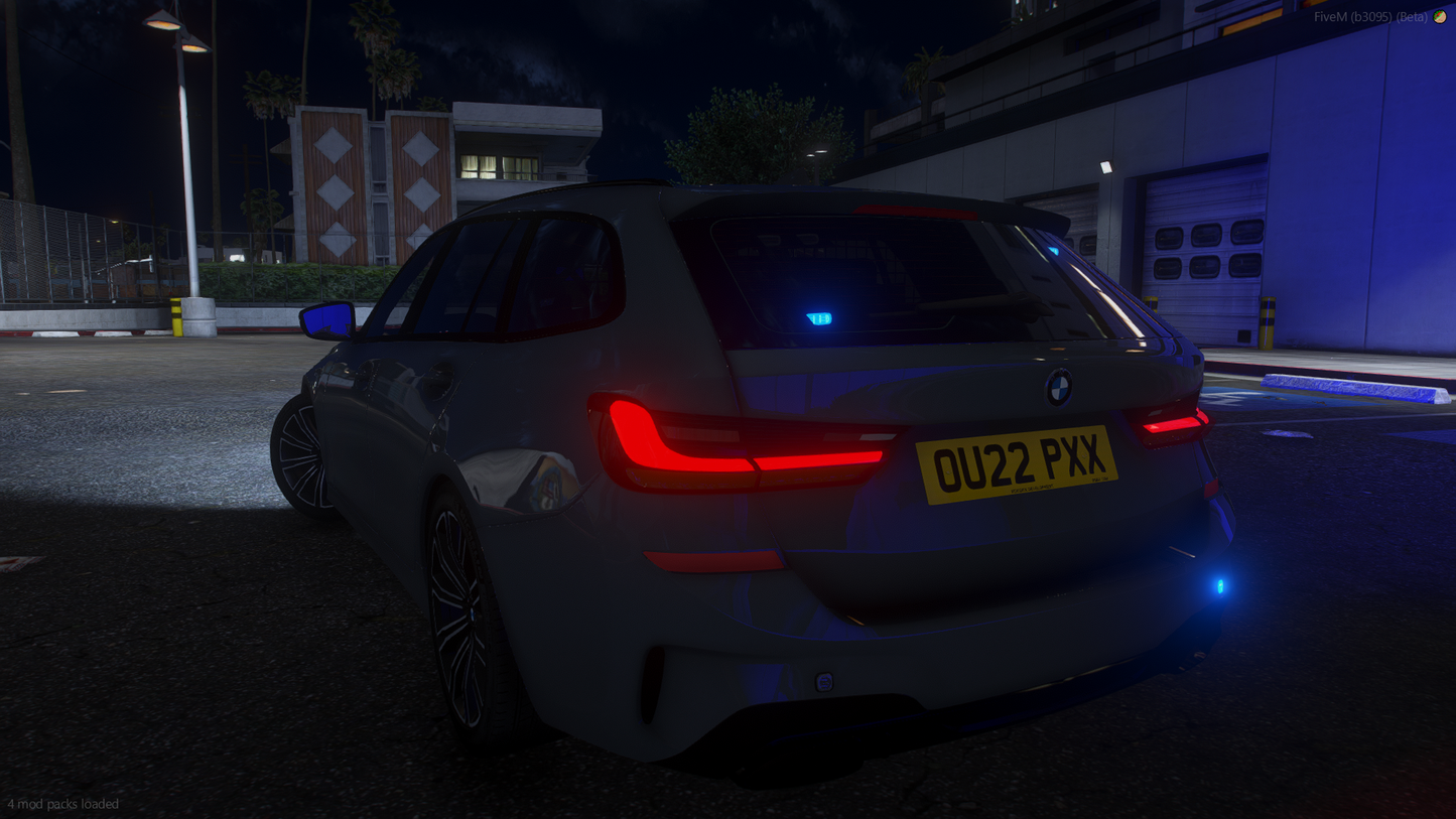 Unmarked Traffic BMW M340i G21 2022