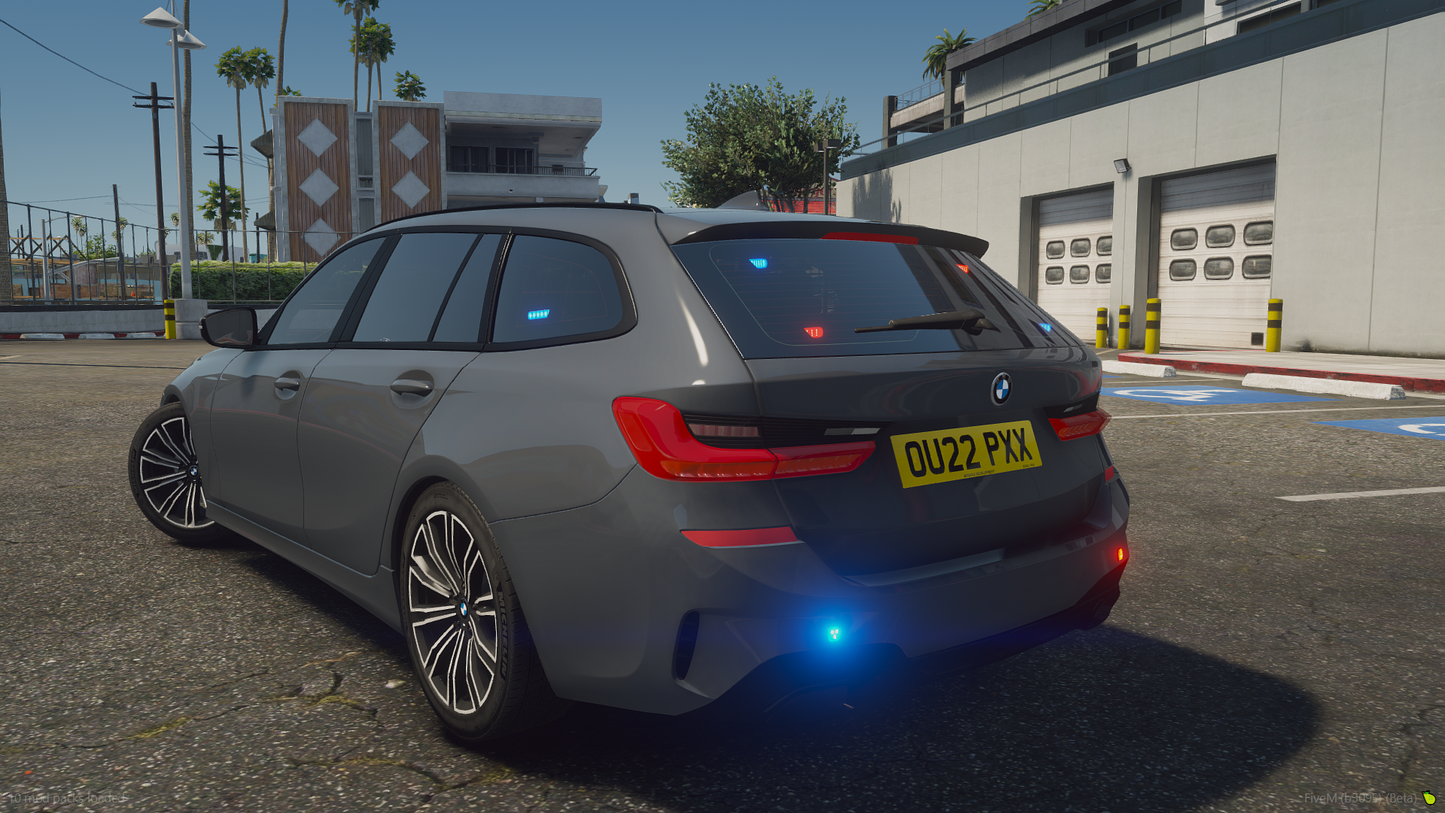 Unmarked Traffic BMW M340i G21 2022
