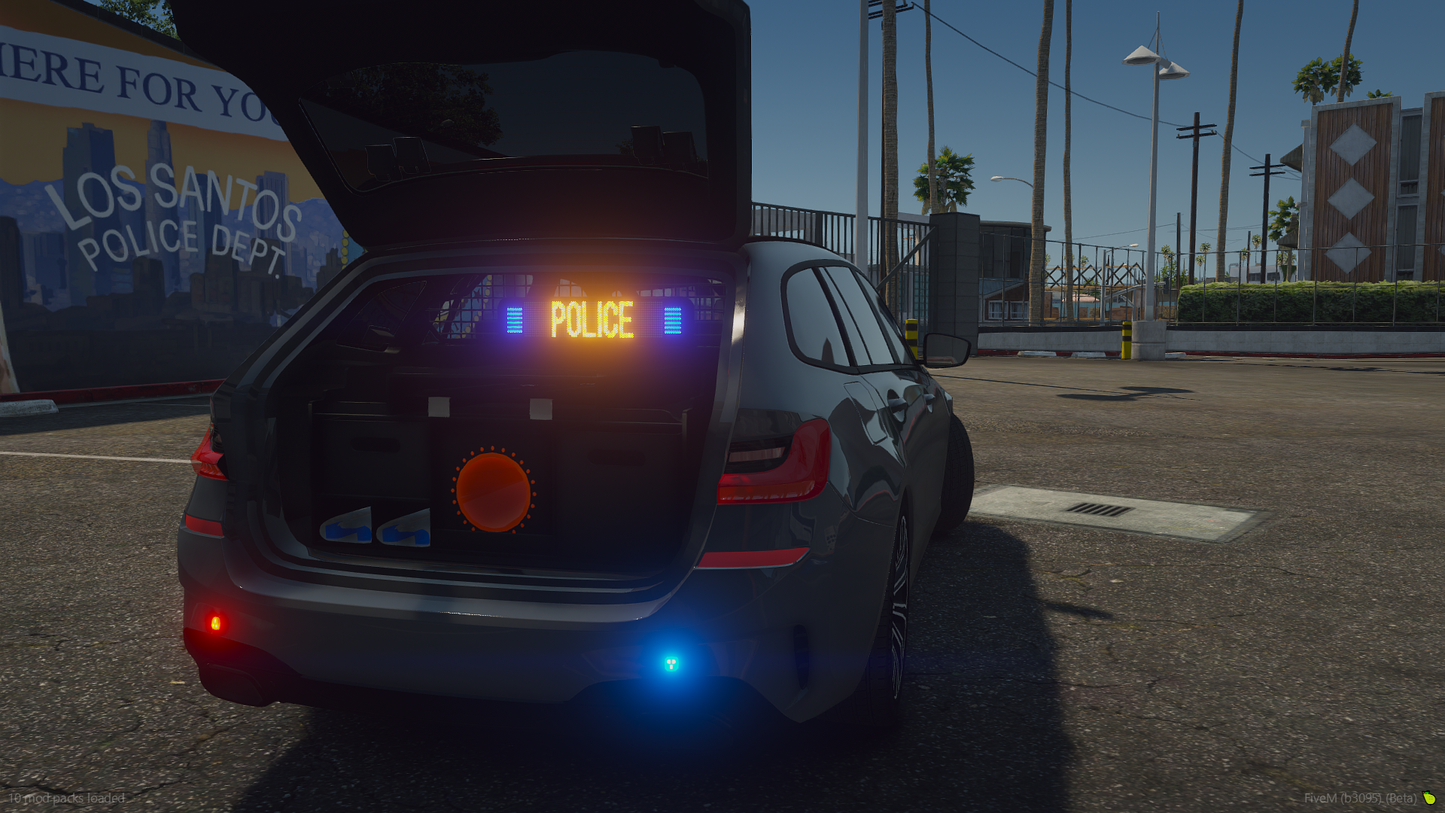 Unmarked Traffic BMW M340i G21 2022