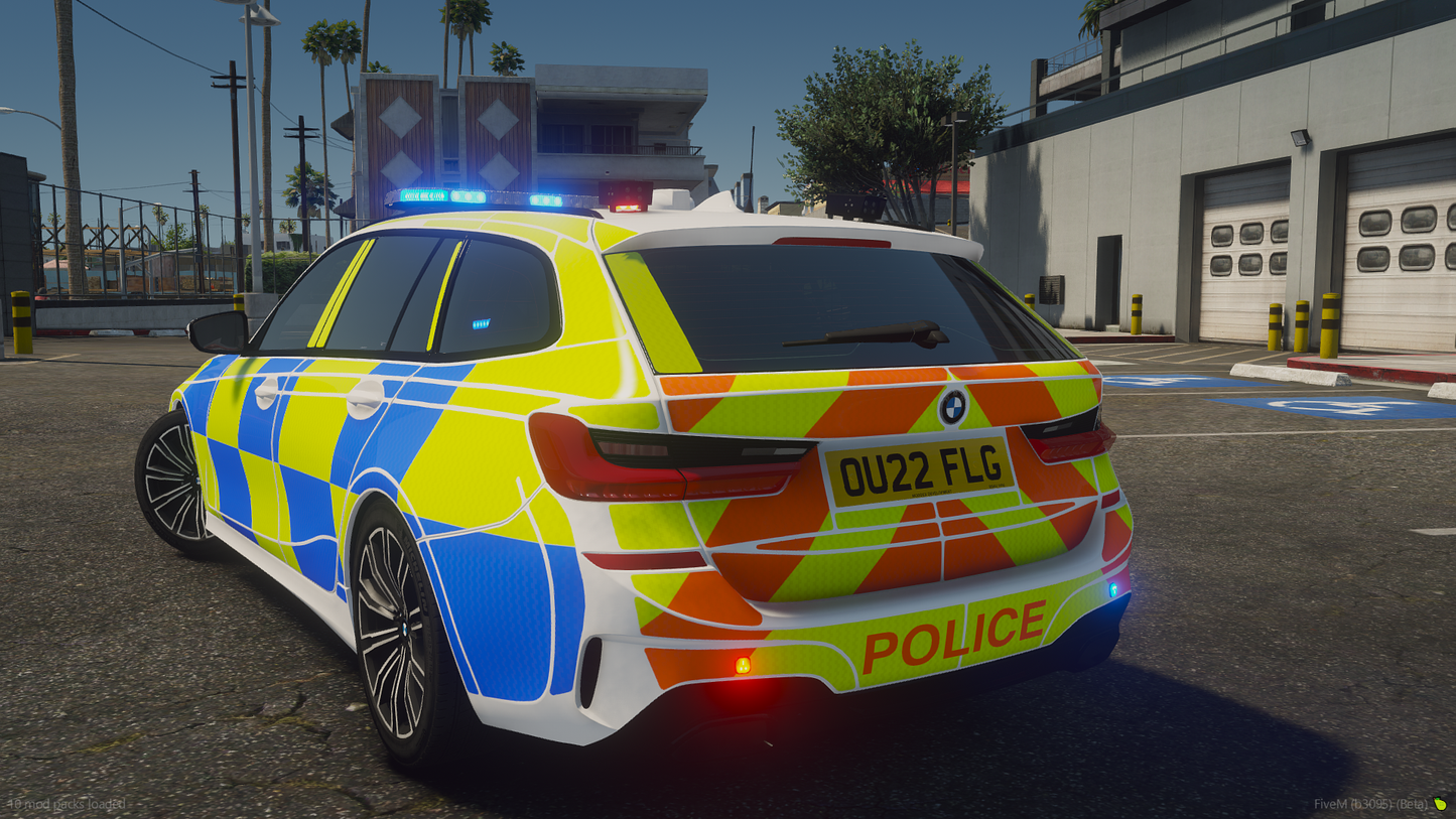Marked Traffic BMW M340i G21 2022