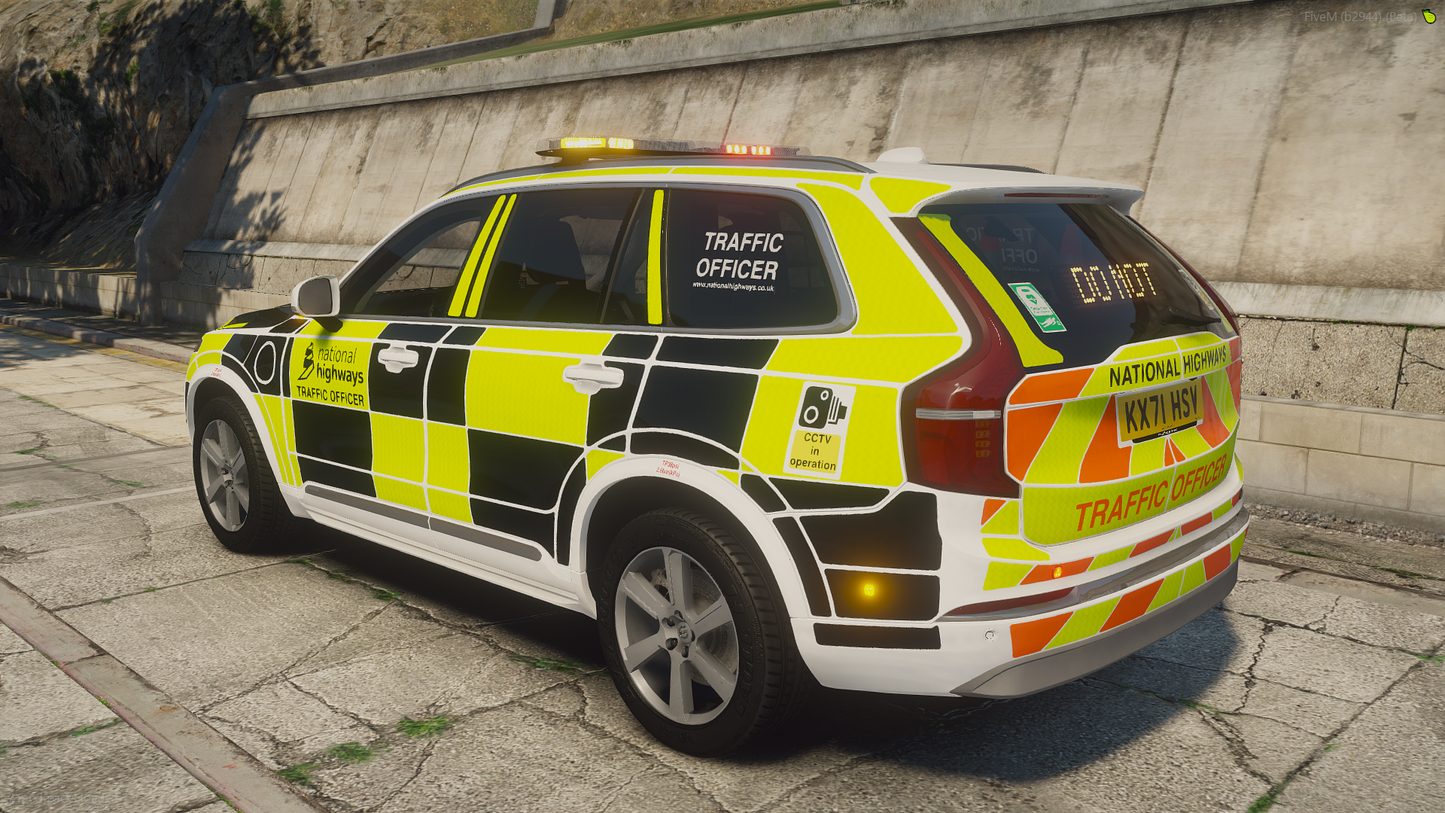 National Highways Volvo XC90 2021