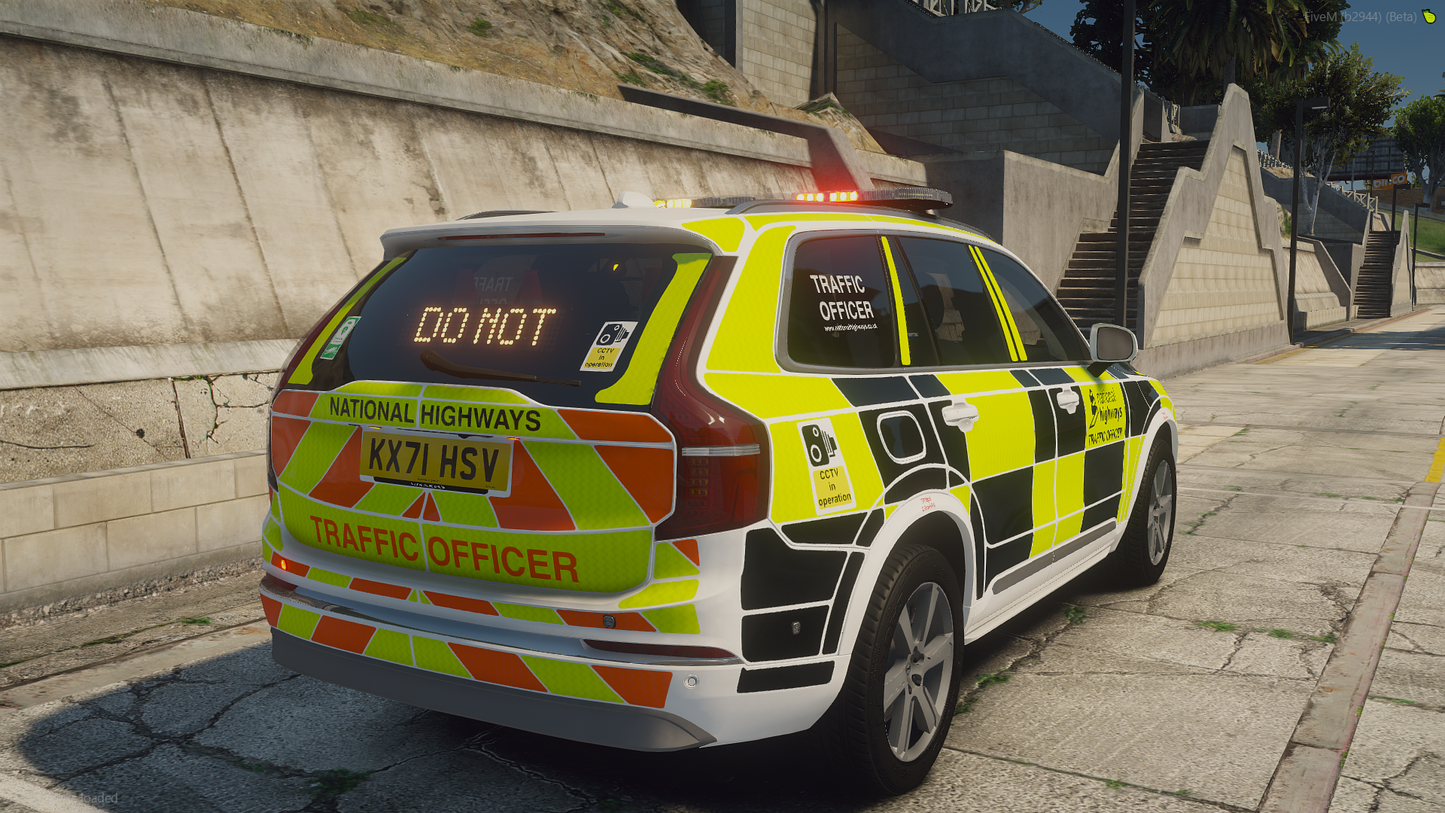 National Highways Volvo XC90 2021