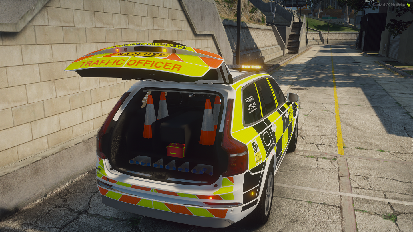 National Highways Volvo XC90 2021