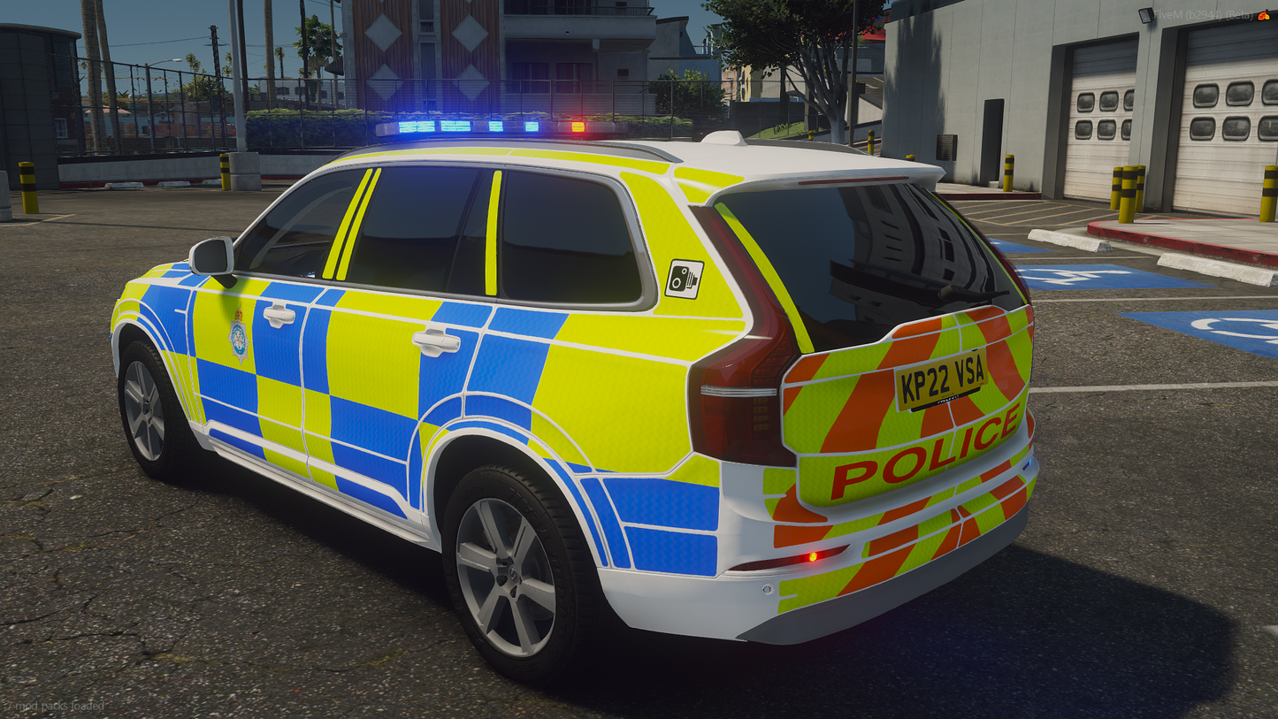 NYP Firearms Volvo XC90 2022