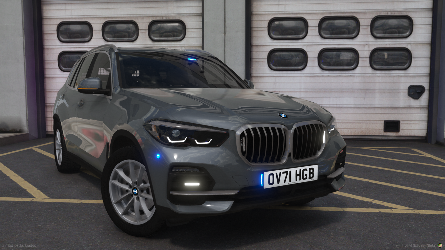 Unmarked Firearms BMW X5 G05 2021