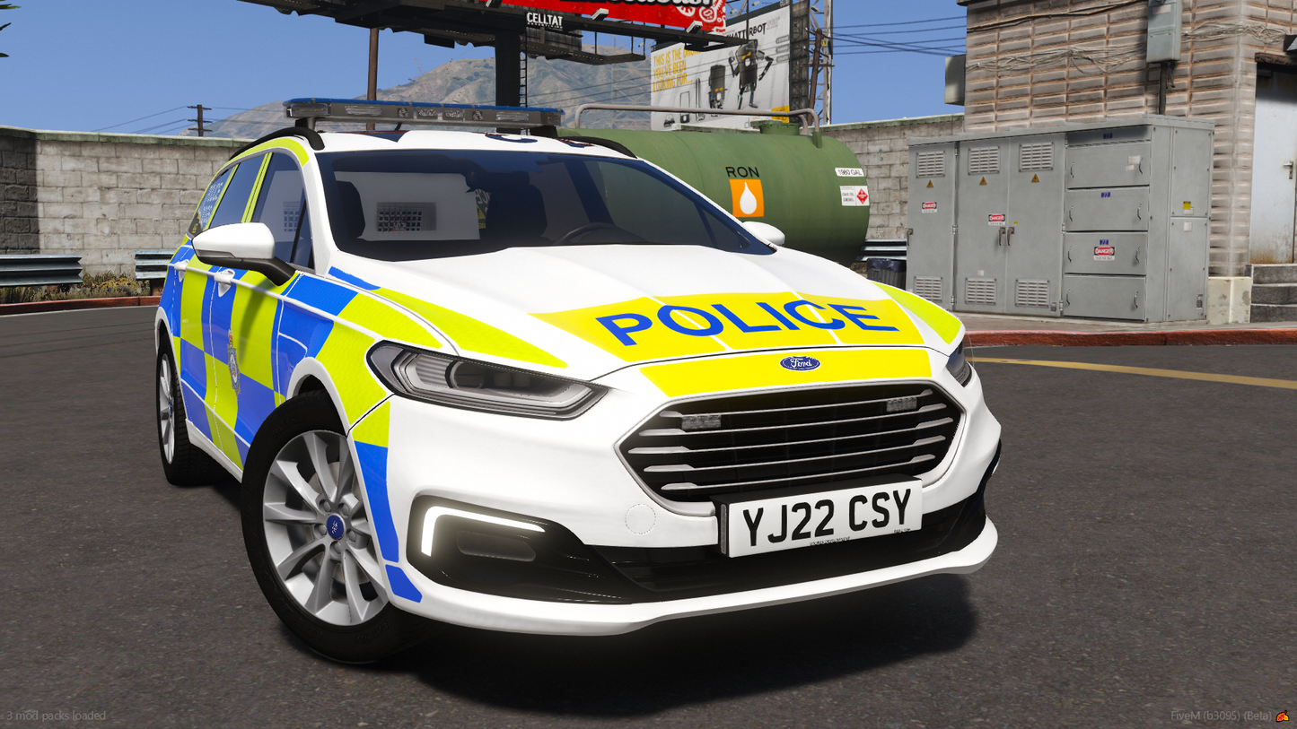 WYP Marked Dogs Ford Mondeo 2022