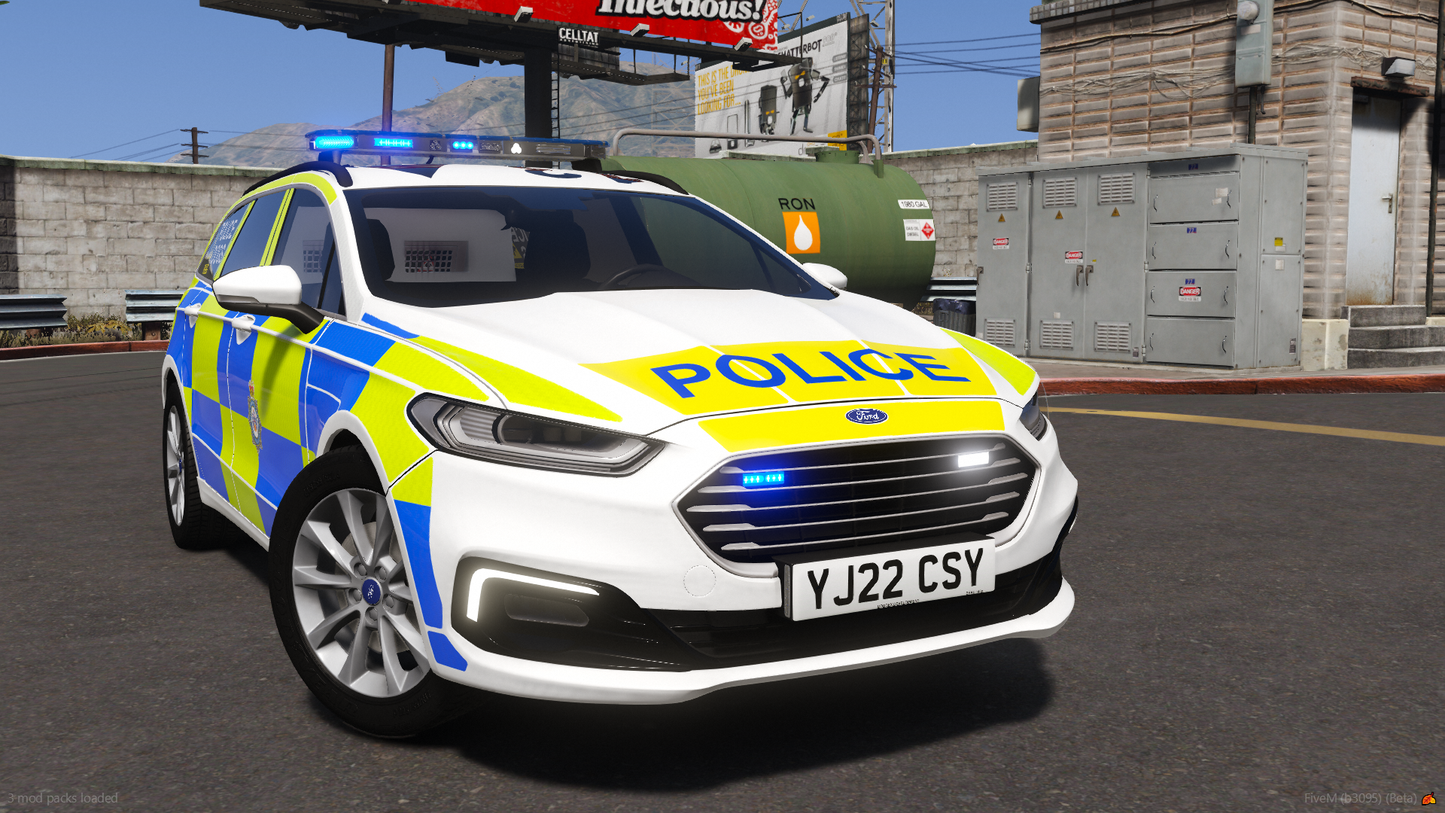 WYP Marked Dogs Ford Mondeo 2022