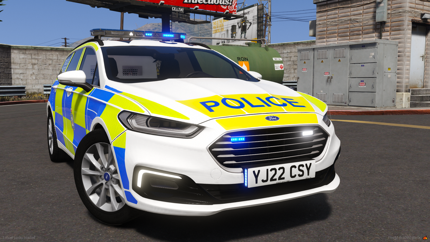 WYP Marked Dogs Ford Mondeo 2022
