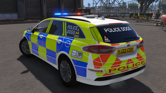 WYP Marked Dogs Ford Mondeo 2022