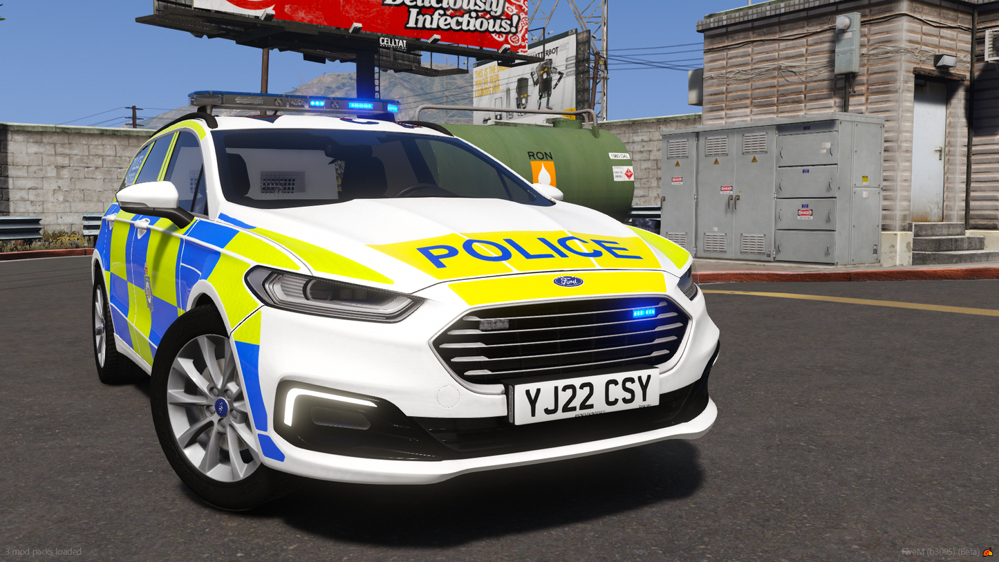 WYP Marked Dogs Ford Mondeo 2022