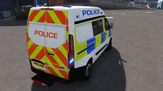 Marked Response Ford Transit Custom 2023