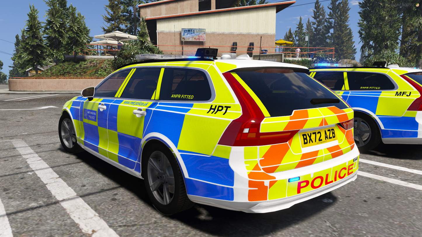Metropolitan Police Marked Area Volvo V90 Pack 2022-2025