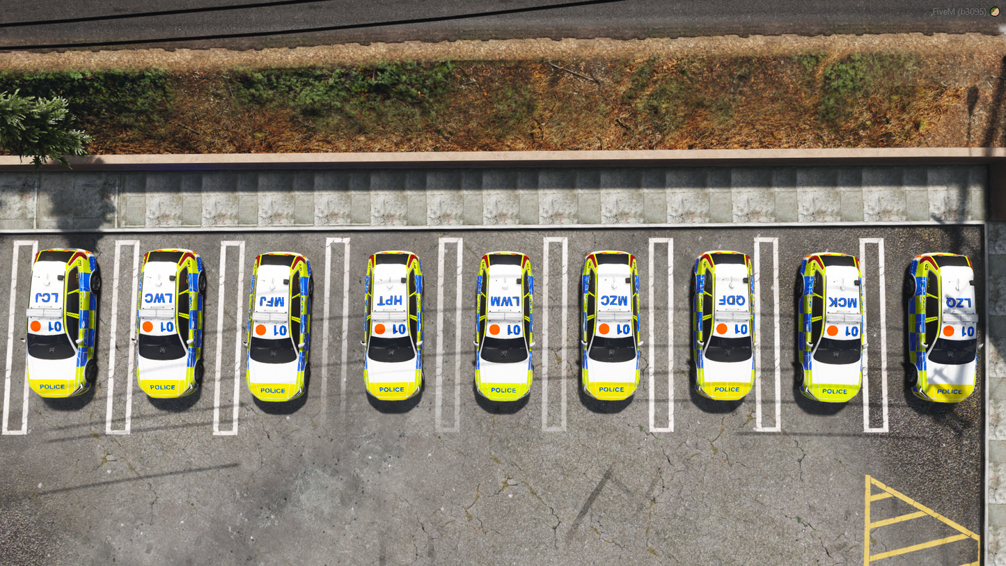 Metropolitan Police Marked Area Volvo V90 Pack 2022-2025