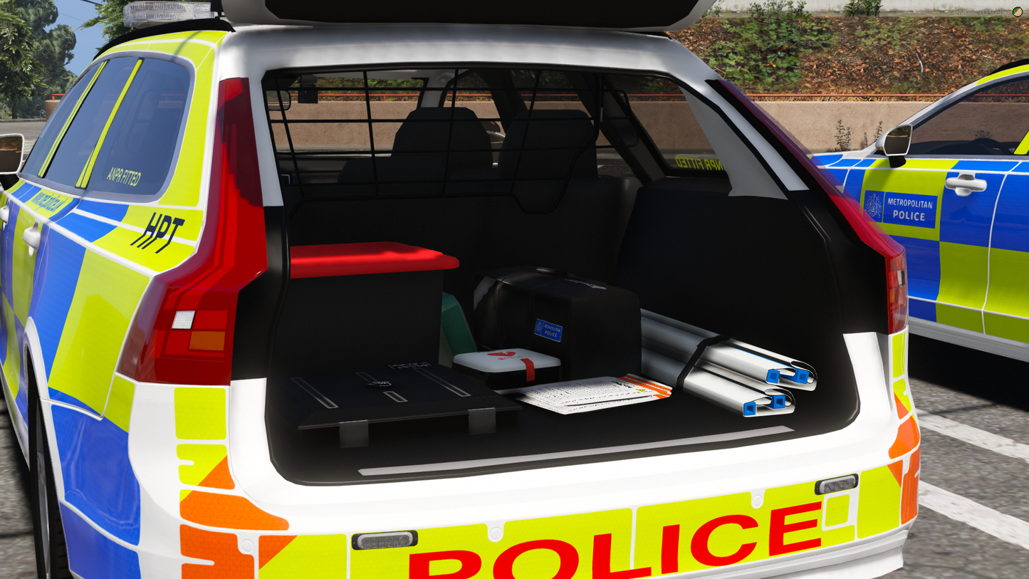Metropolitan Police Marked Area Volvo V90 Pack 2022-2025