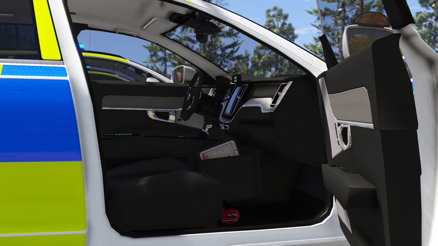 Metropolitan Police Marked Area Volvo V90 Pack 2022-2025